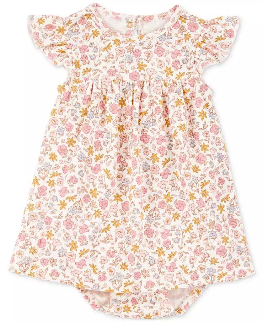 商品Carter's|Baby Girls Cotton Bodysuit Dress & Cardigan, 2 Piece Set,价格¥192,第2张图片详细描述