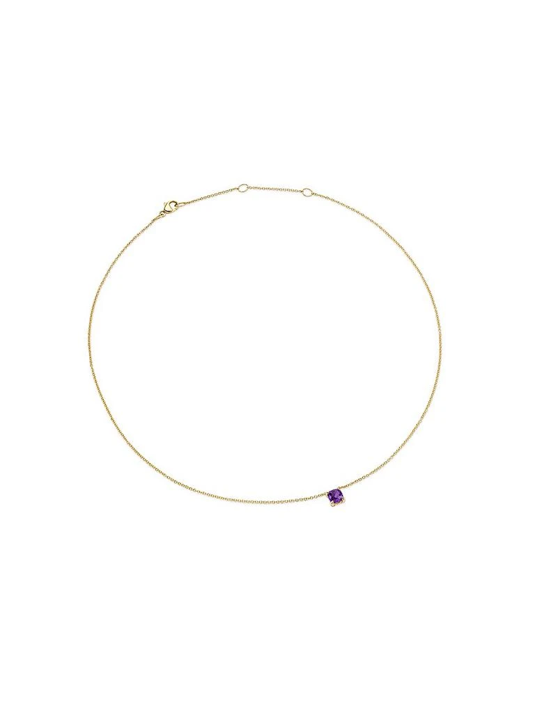 商品David Yurman|Micro Chatelaine Pendant Necklace in 18K Yellow Gold,价格¥5879,第3张图片详细描述