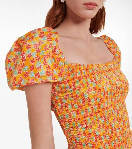 商品CAROLINE CONSTAS|Ginny floral playsuit,价格¥997,第4张图片详细描述