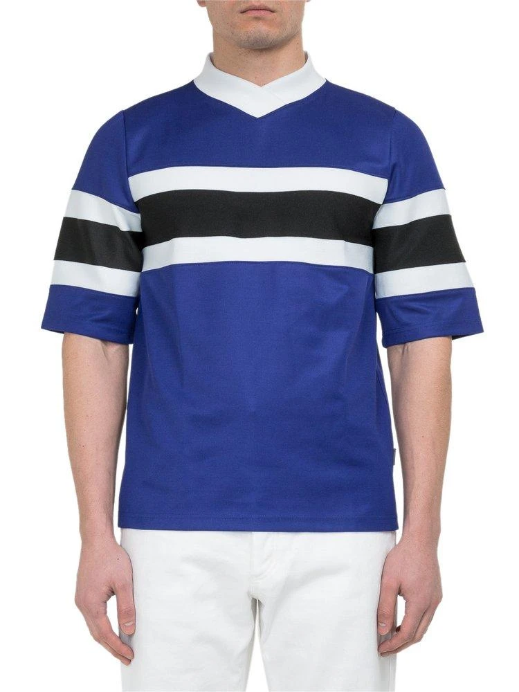 商品AMI|AMI Striped Short-Sleeve T-Shirt,价格¥656,第1张图片