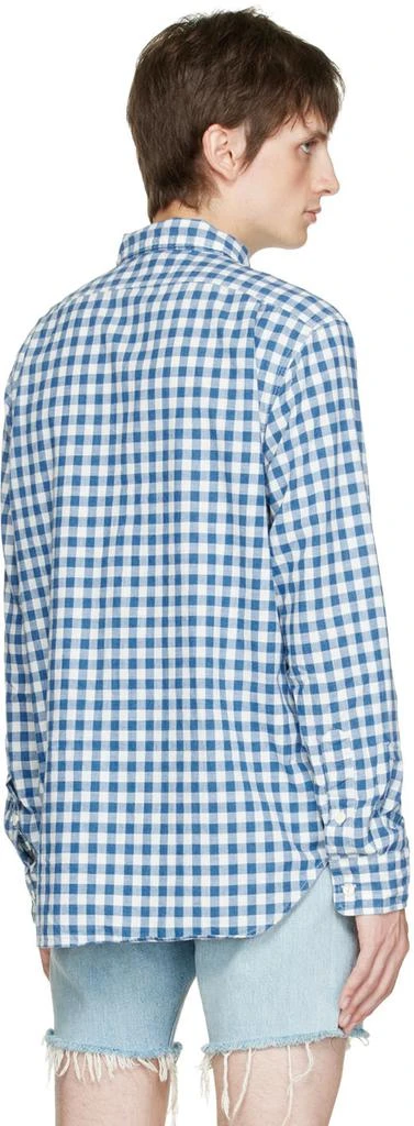 商品Ralph Lauren|Blue Classic Fit Gingham Shirt,价格¥318,第3张图片详细描述