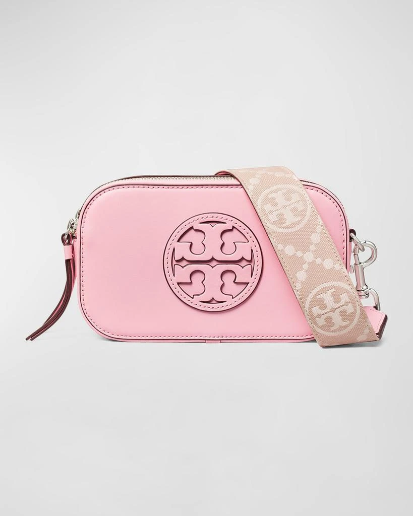 商品Tory Burch|Miller Mini Double-Zip Camera Crossbody Bag,价格¥2236,第1张图片