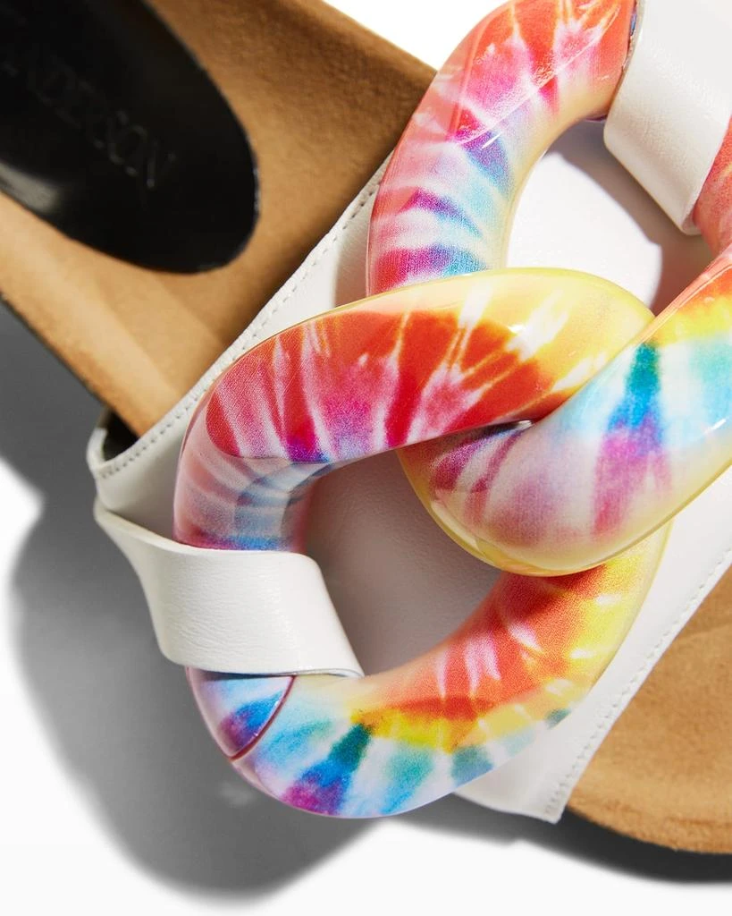 商品JW Anderson|Tie-Dye Chain Slide Sandals,价格¥3514,第4张图片详细描述