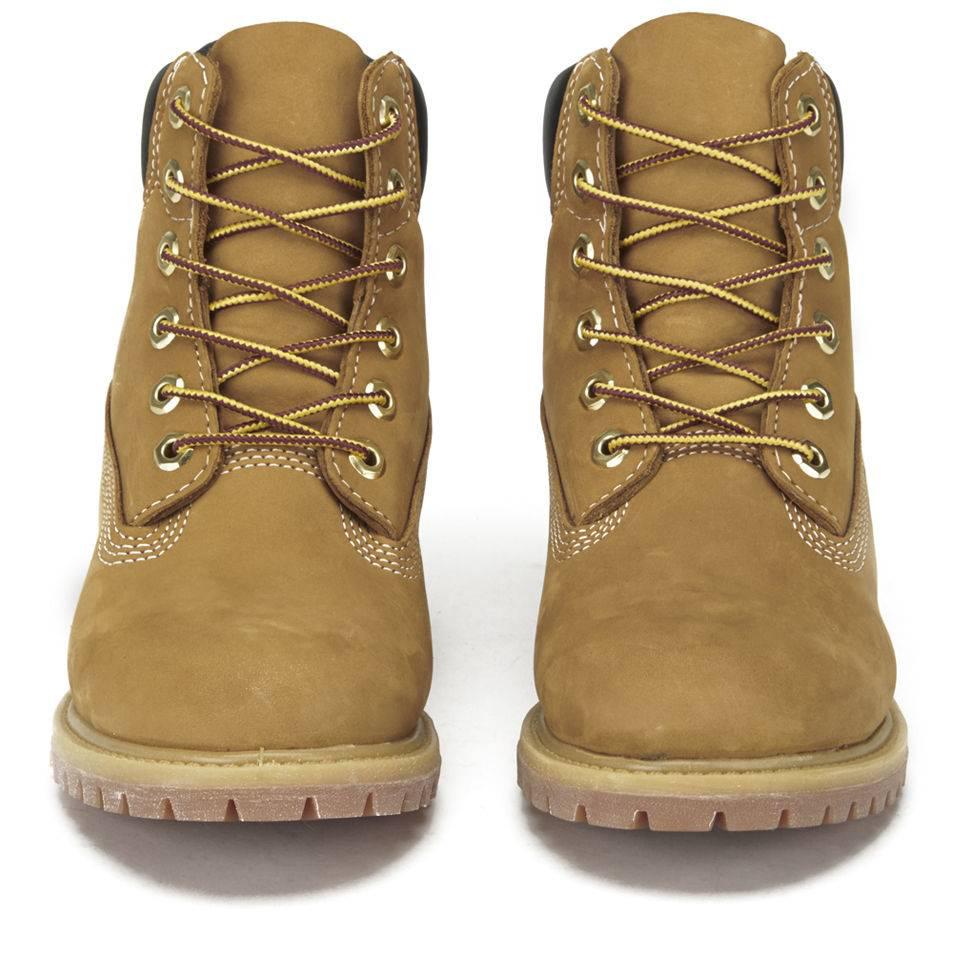 Timberland Women's 6 Inch Nubuck Premium Boots - Wheat商品第4张图片规格展示