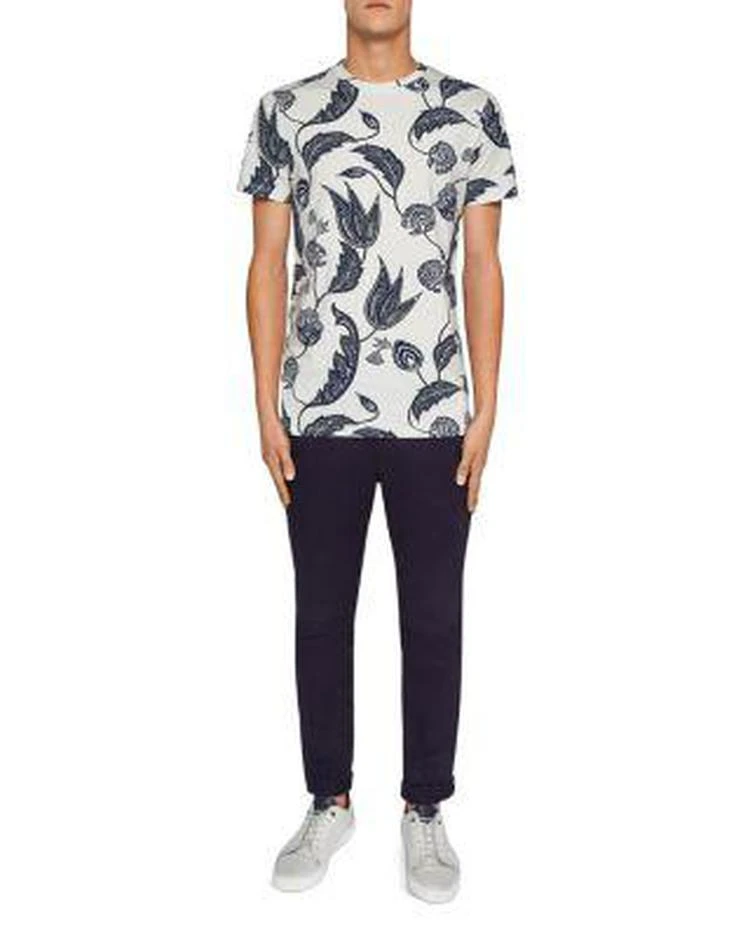 商品Ted Baker London|Grifon Floral Print Tee ,价格¥415,第3张图片详细描述