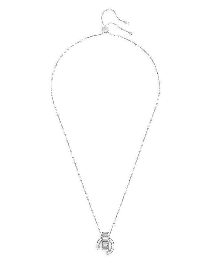 商品Swarovski|Matrix Pendant Necklace, 25.6",价格¥1397,第4张图片详细描述