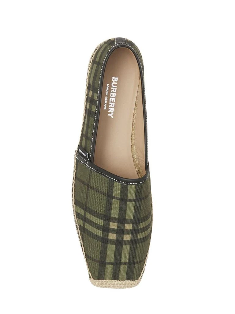 商品Burberry|10mm Alport Check Canvas Espadrilles,价格¥3763,第3张图片详细描述