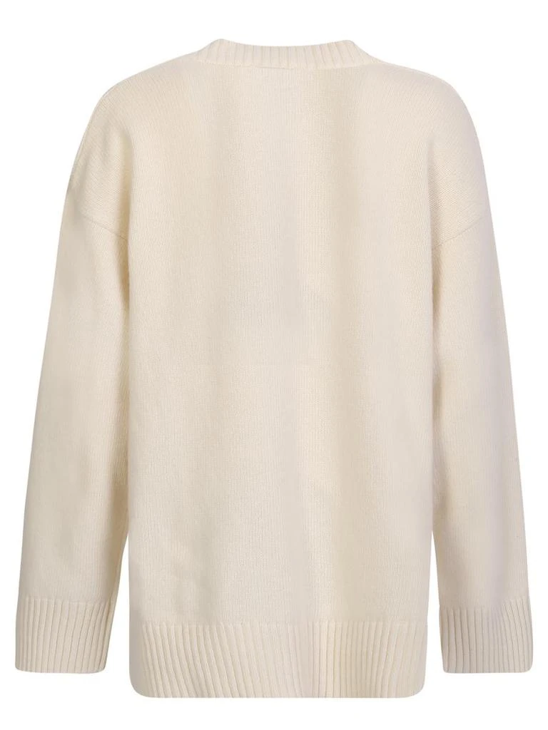 商品Ganni|GANNI RECYCLED WOOL PULLOVER WITH V-NECK BY GANNI,价格¥1479,第2张图片详细描述