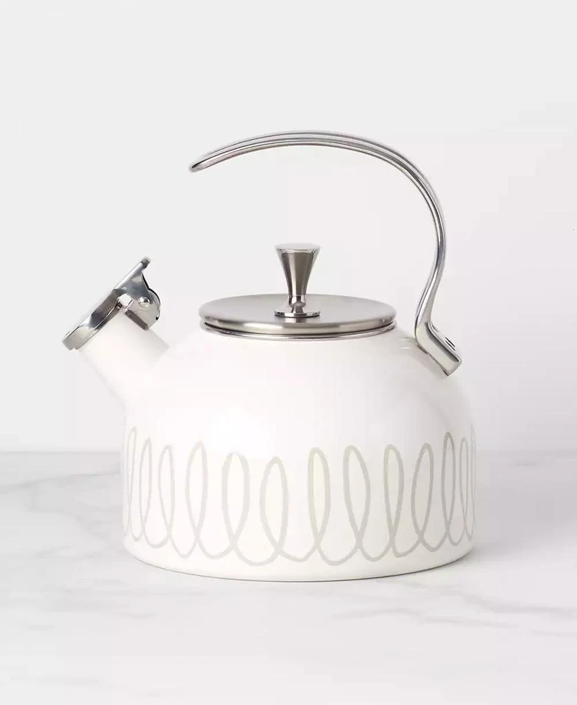 商品Kate Spade|new york Charlotte Street Grey Kettle,价格¥451,第3张图片详细描述