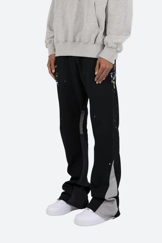 商品MNML|Contrast Bootcut Sweatpants - Black,价格¥511,第3张图片详细描述