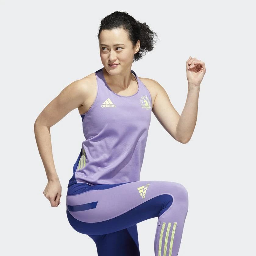 商品Adidas|Women's adidas Boston Marathon 2022 Tank Top,价格¥199,第4张图片详细描述