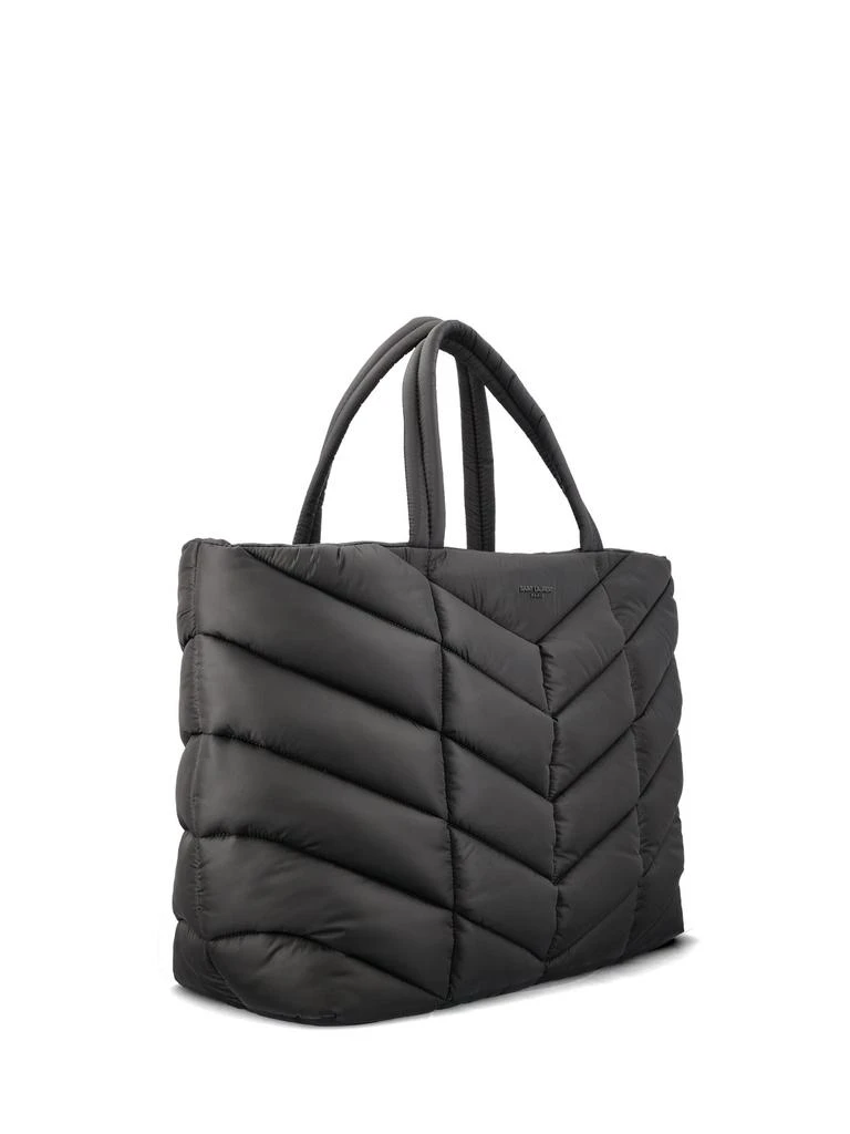 商品Yves Saint Laurent|Saint Laurent Logo Detailed Puffer Tote Bag,价格¥12821,第3张图片详细描述