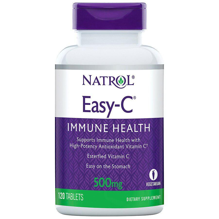 商品Natrol|Easy-C 500 mg, Immune Health, Tablets,价格¥105,第1张图片