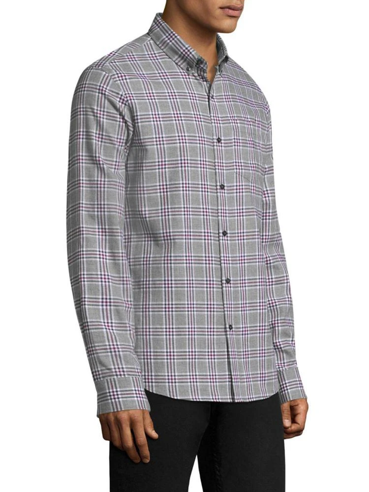 商品Michael Kors|Plaid Cotton Casual Button-Down Shirt,价格¥288,第3张图片详细描述