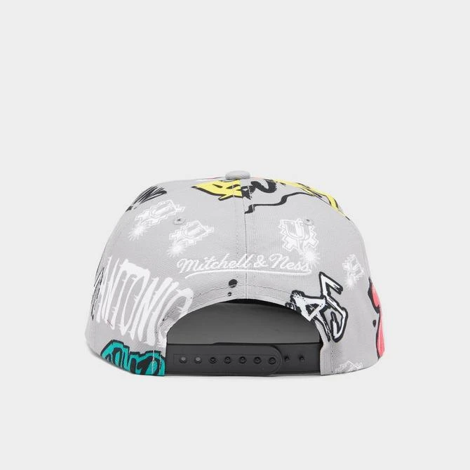 Mitchell & Ness San Antonio Spurs NBA Sticker Pack Hardwood Classics Snapback Hat 商品