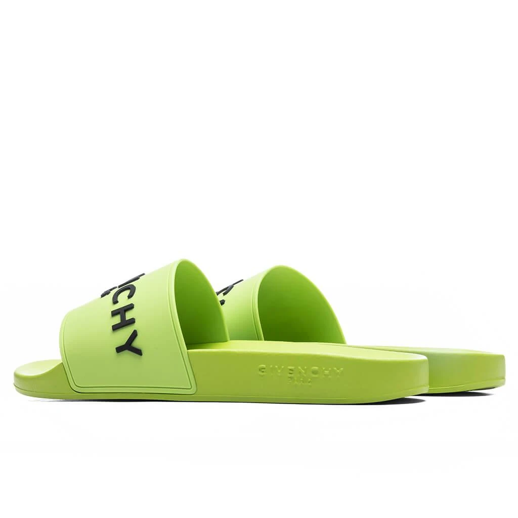 商品Givenchy|Slide Sandals - Citrus Green,价格¥1567,第4张图片详细描述