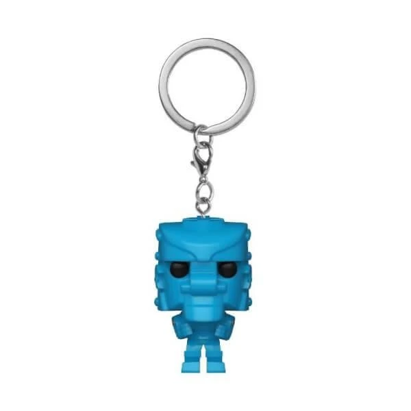 商品Funko|Retro Toys Mattel RockEmSockEmRobot Blue Funko Pop! Keychain,价格¥51,第1张图片