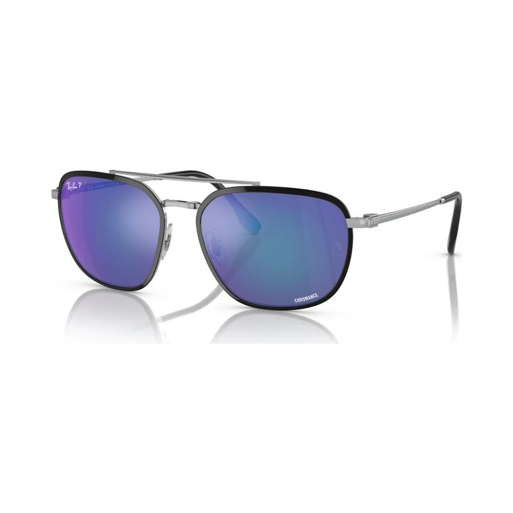 商品Ray-Ban|Men's Polarized Sunglasses, RB3708 Chromance,价格¥2061,第1张图片