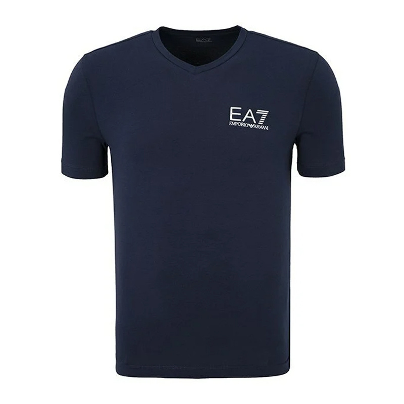 Emporio Armani 安普里奥 阿玛尼 男士海军蓝色短袖T恤 3ZPT53-PJ03Z-1554商品第2张图片规格展示
