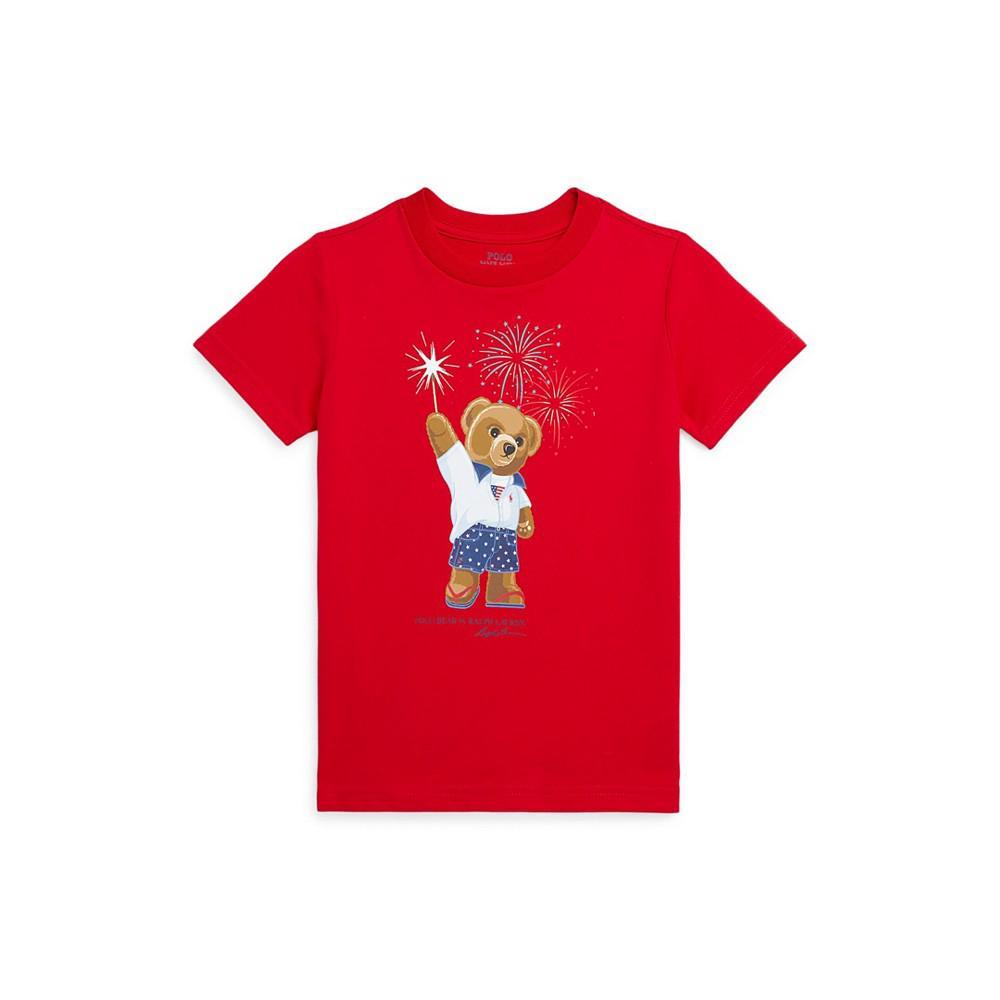 商品Ralph Lauren|Little Boys Big Pony Logo Jersey T-shirt,价格¥155,第1张图片