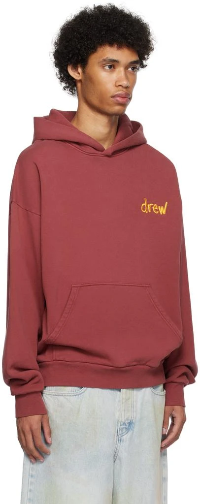 商品Drew House|Burgundy Embroidered Hoodie,价格¥673,第2张图片详细描述