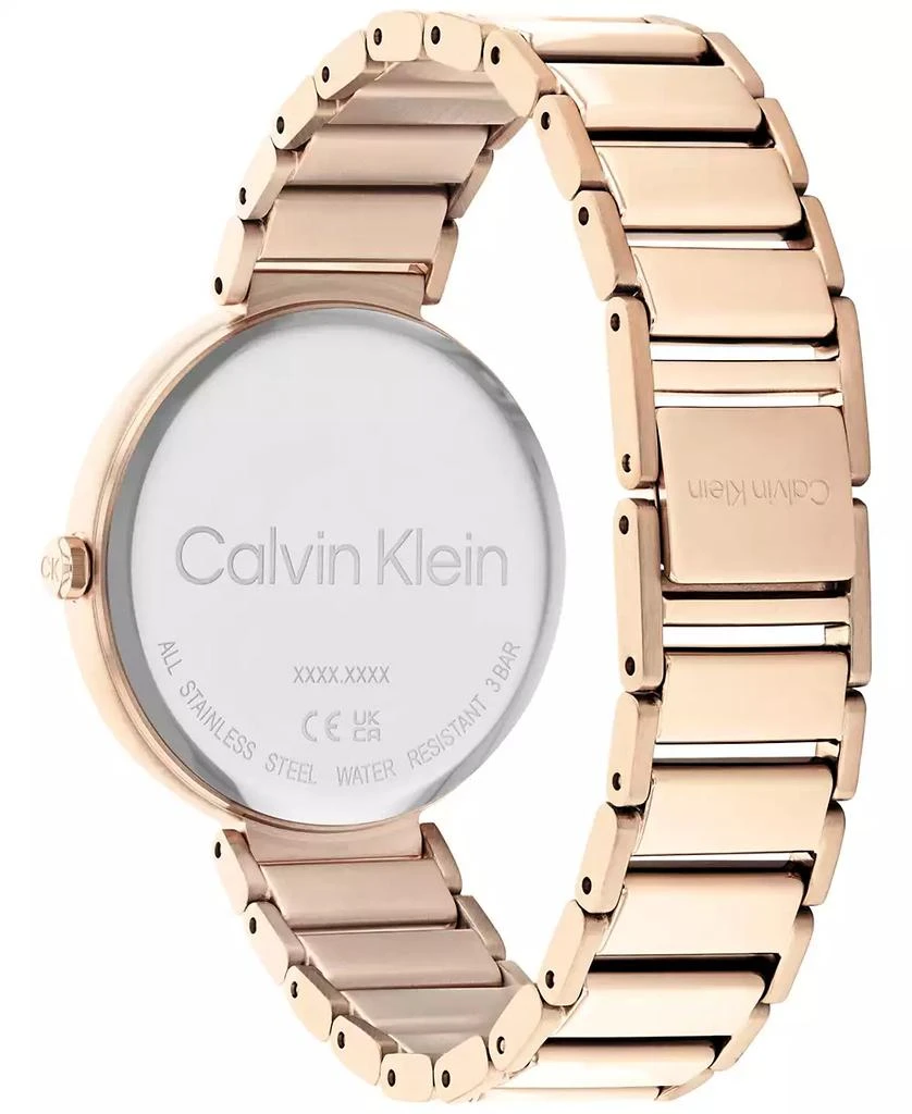 商品Calvin Klein|Rose Gold-Tone Bracelet Watch 36mm,价格¥810,第3张图片详细描述