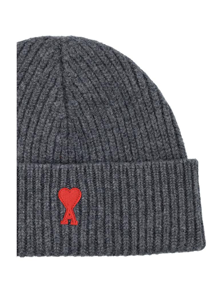 AMI Paris De Coeur Wool Beanie – On Sale Now with Up to 29