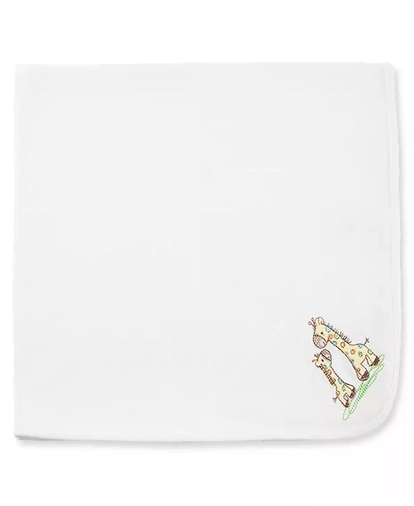 商品Little Me|Baby Boys and Girls Giraffe Receiving Blanket,价格¥96,第1张图片