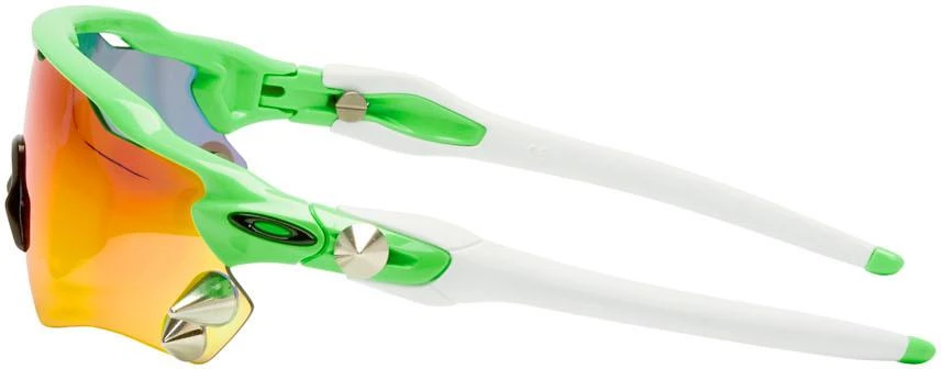 商品Vetements|Orange & Green Oakley Edition Spikes 200 Radar EV Sunglasses,价格¥2657,第3张图片详细描述