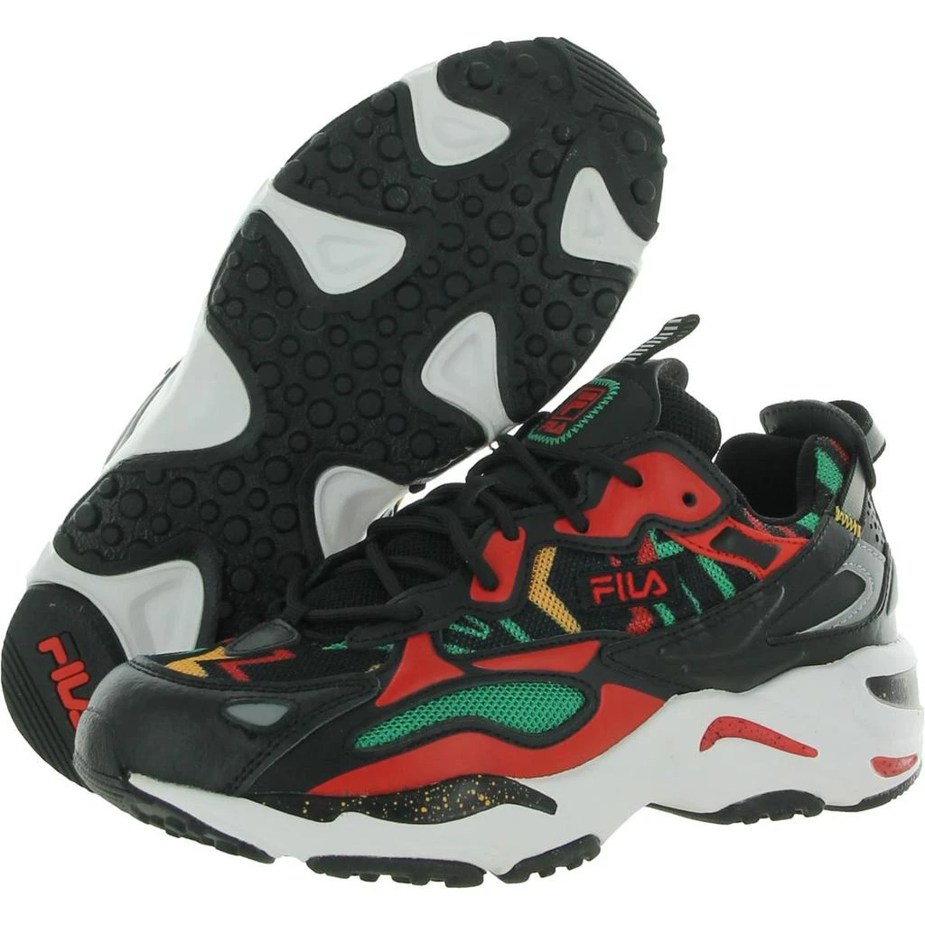 商品Fila|Fila Boys Rau Tracer Apex Casual Mid Tops Casual and Fashion Sneakers,价格¥184,第2张图片详细描述