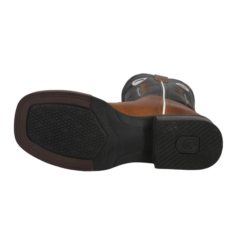 商品Roper|James Square Toe Cowboy Boots (Big Kid),价格¥651,第5张图片详细描述