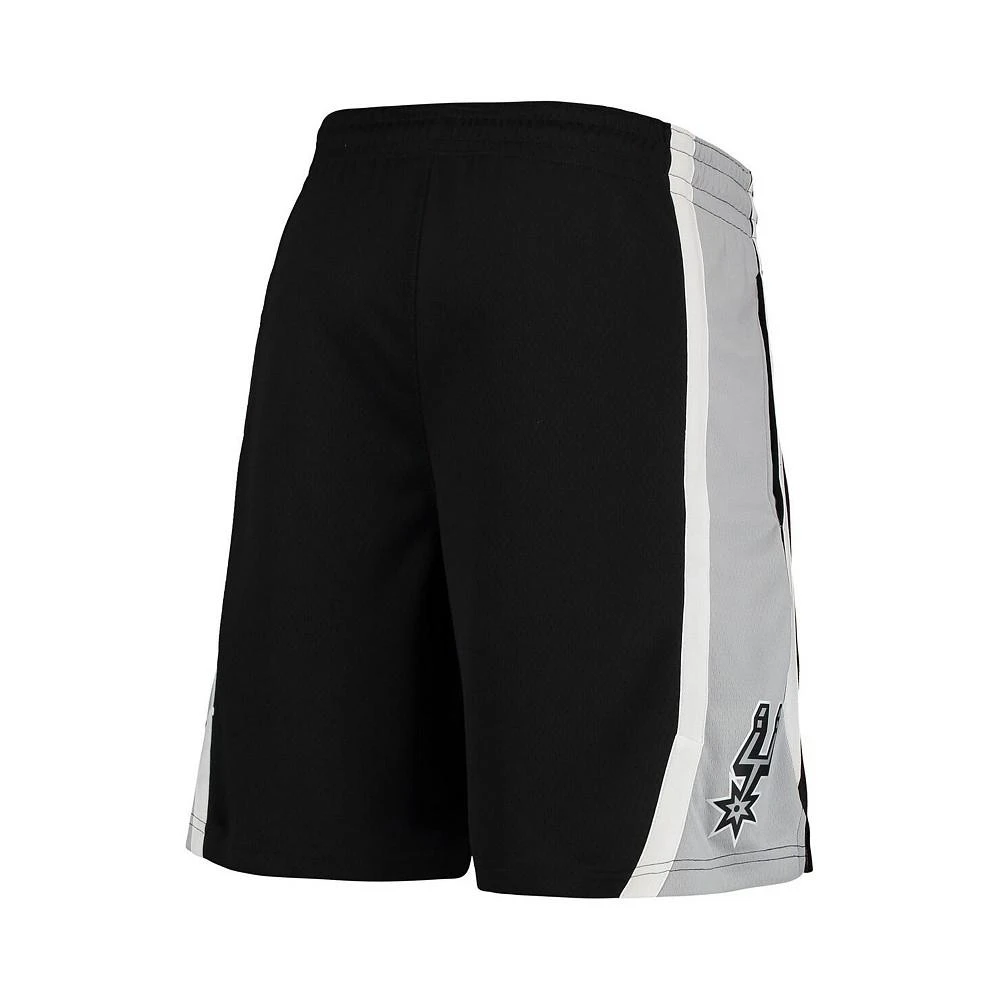 商品NIKE|Men's Black San Antonio Spurs 2019/20 Icon Edition Swingman Performance Shorts,价格¥501,第3张图片详细描述