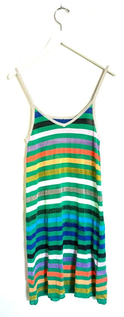 商品Replica Los Angeles|Replica Los Angeles - Clover Stripe Slip Dress,价格¥1284,第1张图片