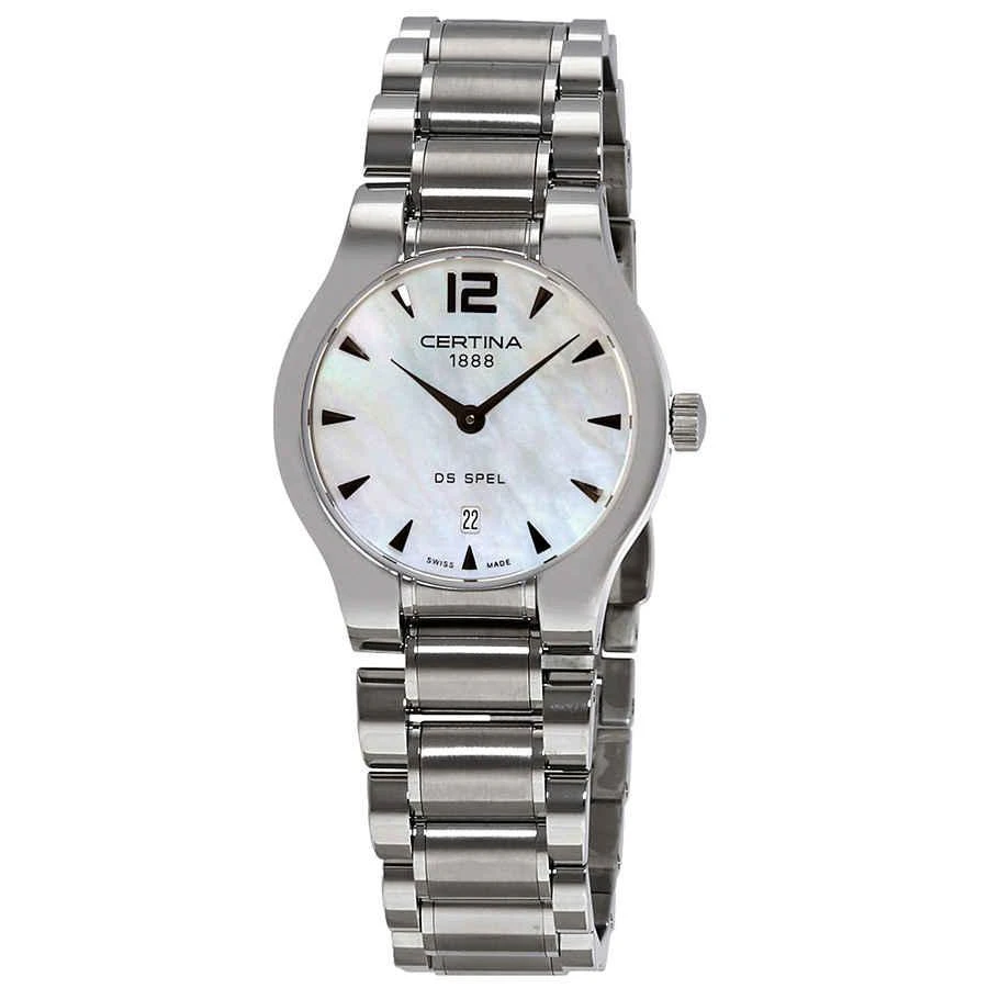 商品Certina|DS Spel Lady Mother of Pearl Dial Ladies Watch C012.209.11.117.00,价格¥1041,第1张图片