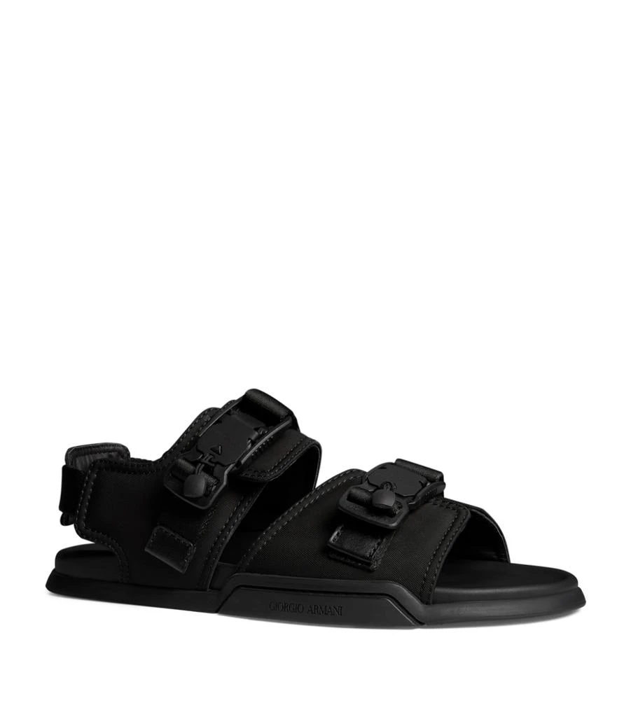 商品Giorgio Armani|Embossed-Logo Sandals,价格¥6940,第4张图片详细描述