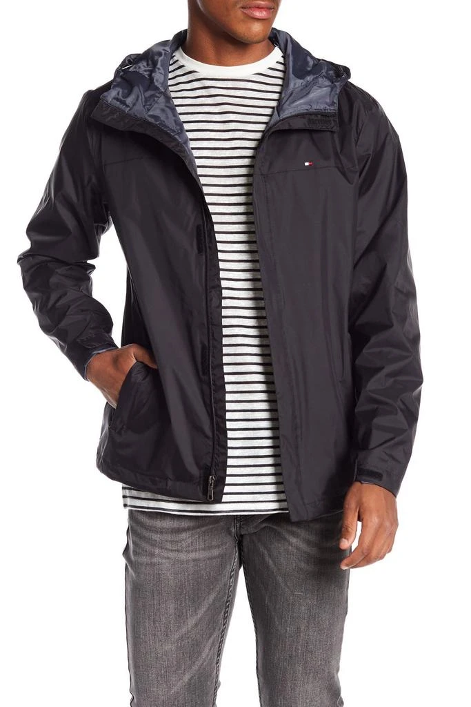 商品Tommy Hilfiger|Hooded Rain Slicker Jacket,价格¥455,第5张图片详细描述