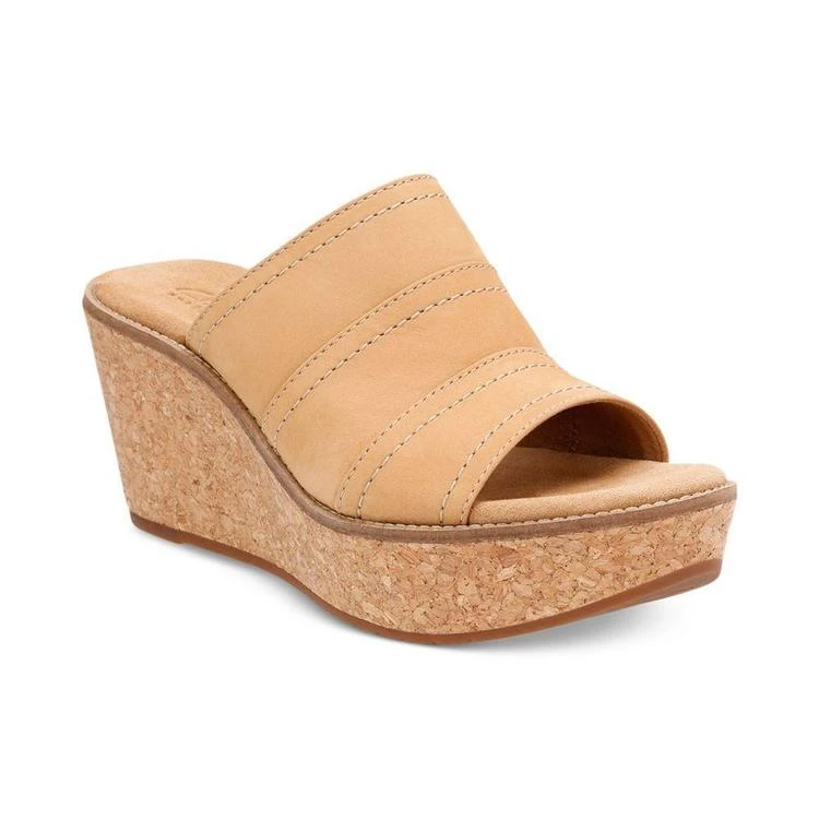 商品Clarks|Artisan Women's Aisley Lily Wedge Sandals,价格¥468,第1张图片