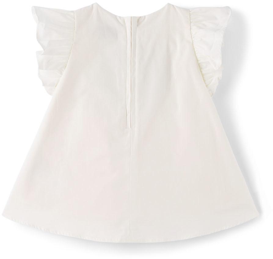商品Kenzo|Baby White Tiger Dress,价格¥775,第4张图片详细描述