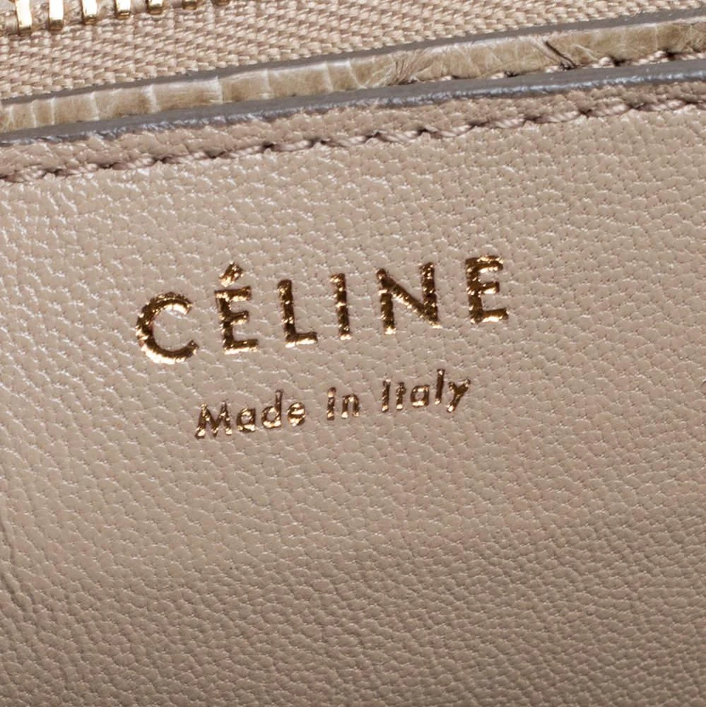 Celine Grey Python Medium Classic Box Shoulder Bag 商品