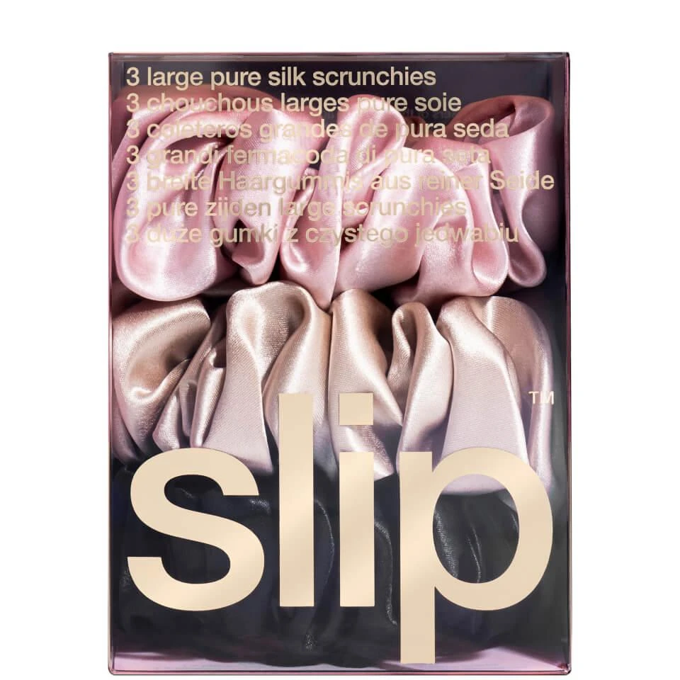 Slip Pure Silk 3-Pack Large Scrunchies 商品