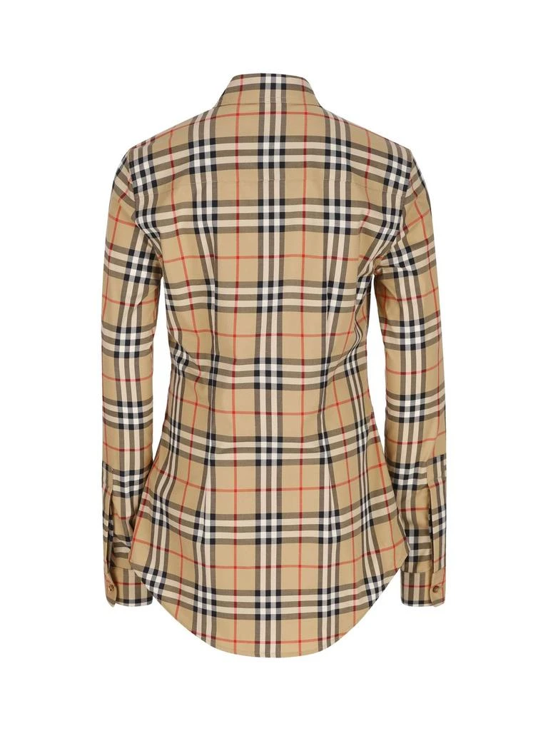 商品Burberry|Burberry Vintage Check Long-Sleeved Shirt,价格¥2883,第2张图片详细描述