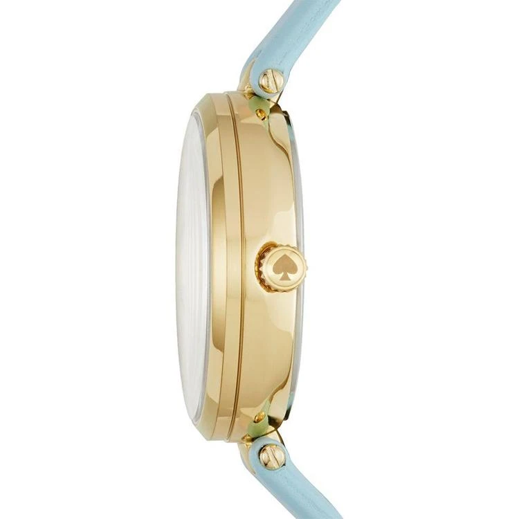 商品Kate Spade|Women's Holland Light Blue Leather Strap Watch 34mm,价格¥1302,第3张图片详细描述