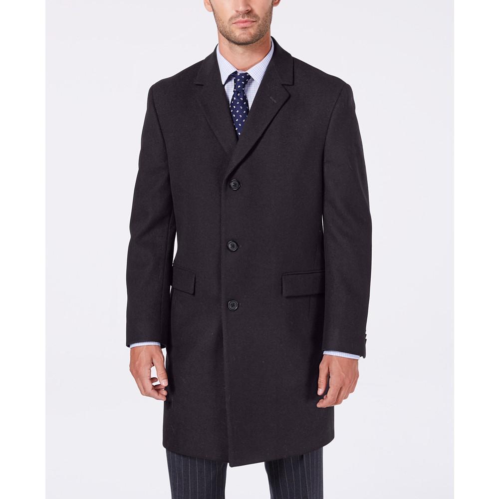 商品Nautica|Men's Classic-Fit Batten Overcoat,价格¥725,第1张图片