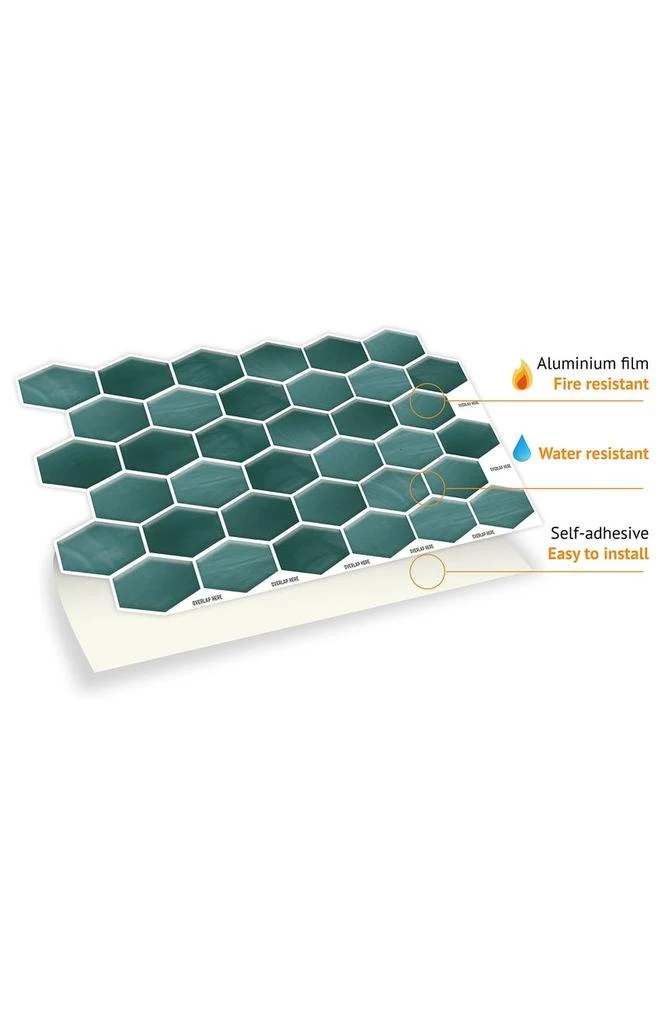 Shimmering Tile Sticker Decal 商品
