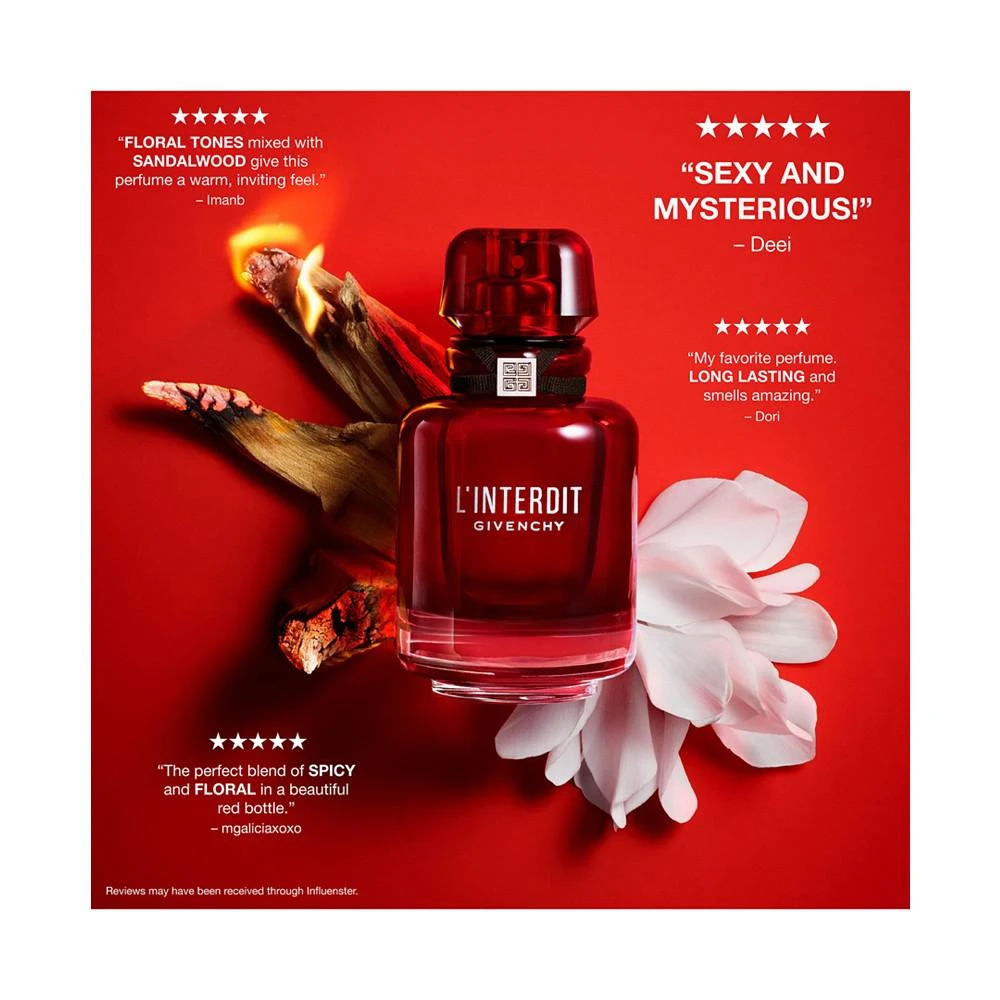 商品Givenchy|L'Interdit Eau de Parfum Rouge Spray, 1.7-oz.,价格¥881,第5张图片详细描述