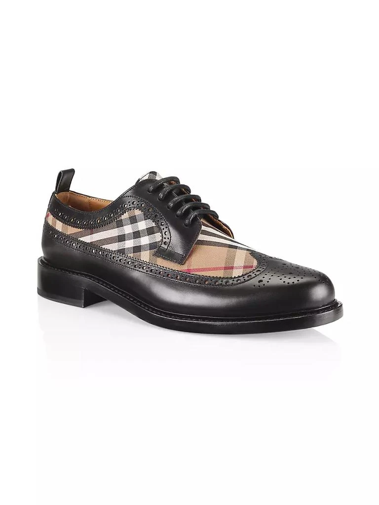 商品Burberry|New Arndale Heritage Check Brogues,价格¥6471,第2张图片详细描述