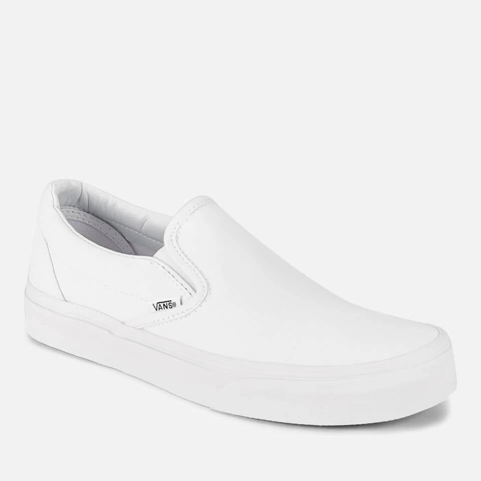 商品Vans|VANS CLASSIC SLIP-ON CANVAS TRAINERS - TRUE WHITE,价格¥232,第4张图片详细描述