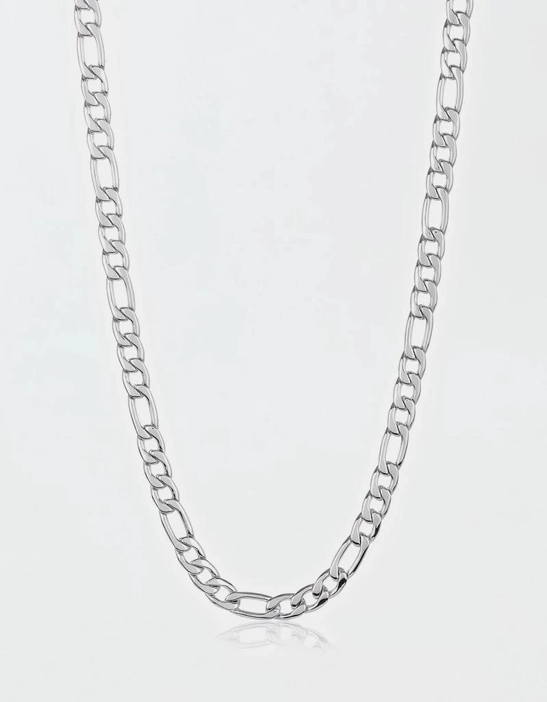 商品AE|West Coast Jewelry Polished Stainless Steel Figaro Chain Necklace,价格¥150,第1张图片