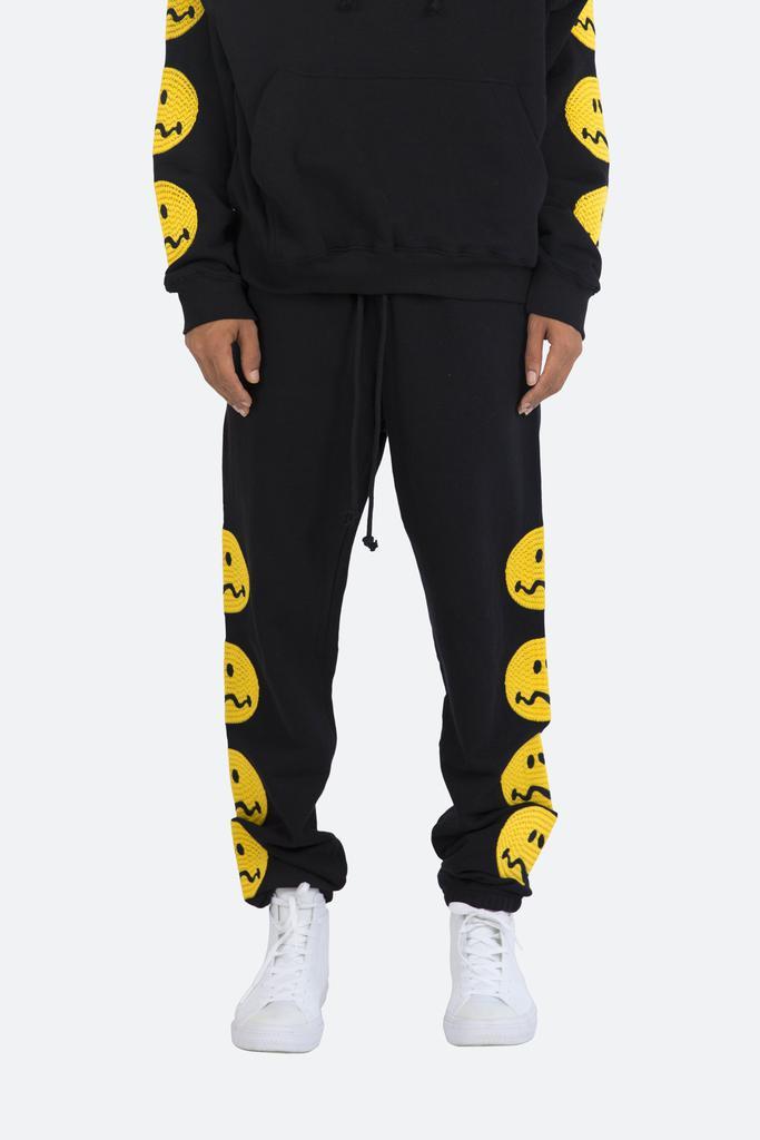 商品MNML|Crooked Smile Sweatpants - Black,价格¥249,第1张图片