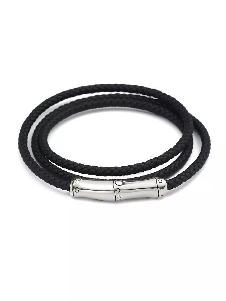 商品John Hardy|Bamboo Triple-Wrap Leather Bracelet,价格¥4462,第1张图片